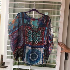 Hobo chic colorful blouse